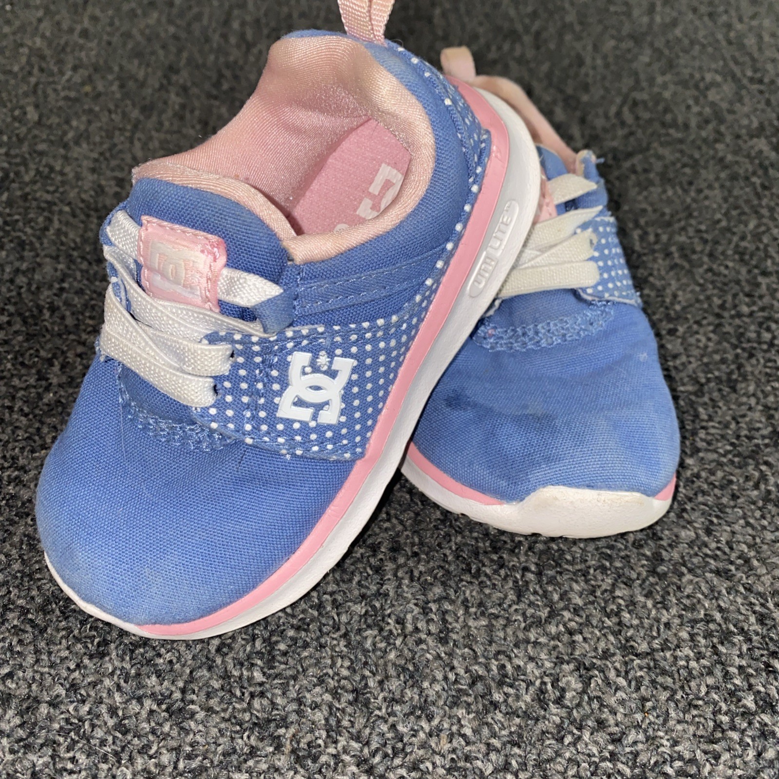 Blue & Pink Sneakers Toddler Size Us 5