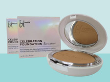 IT COSMETICS CELEBRATION FOUNDATION ILLUMINATION POWDER RICH 0.30 OZ BOXED 2PCS