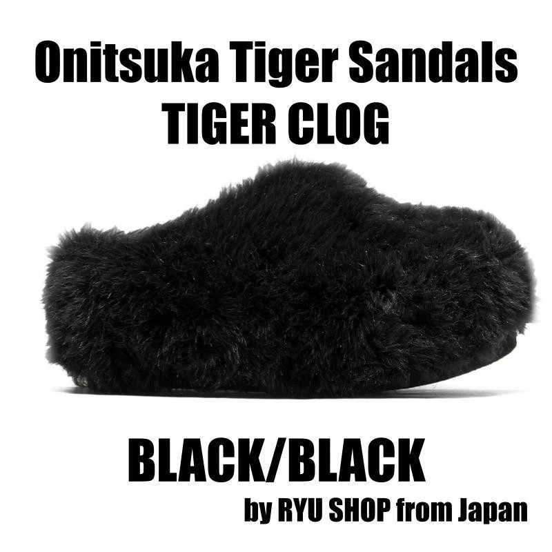 ASICS Onitsuka Sandali Tiger Zoccolo Tigre 11834367.001 Nero Nero