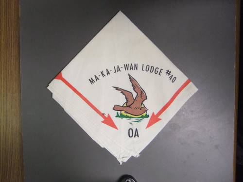 Boy Scout OA 40 Ma-ka-ja-wan neckerchief 9807NN - Picture 1 of 1