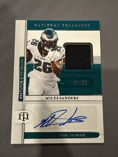 2020 Panini National Treasures - Material Signatures Miles Sanders #MS-MS 29/35 