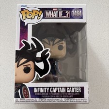 NUEVO Infinity Captain Carter Funko Pop Marvel ¿Y si...? Figura de vinilo #1464