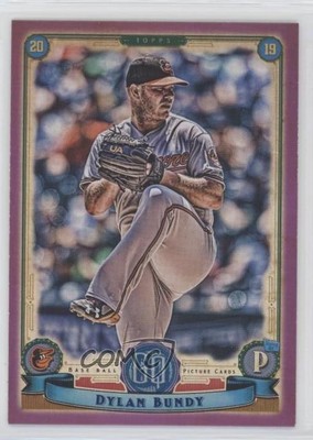 2019 Topps Gypsy Queen Mega Box Purple Dylan Bundy #232 0g4