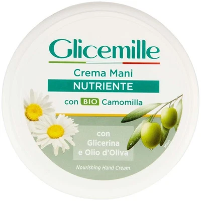 GLICEMILLE Crema Mani Nutriente Giara con Glicerina e Olio di Oliva 100ml