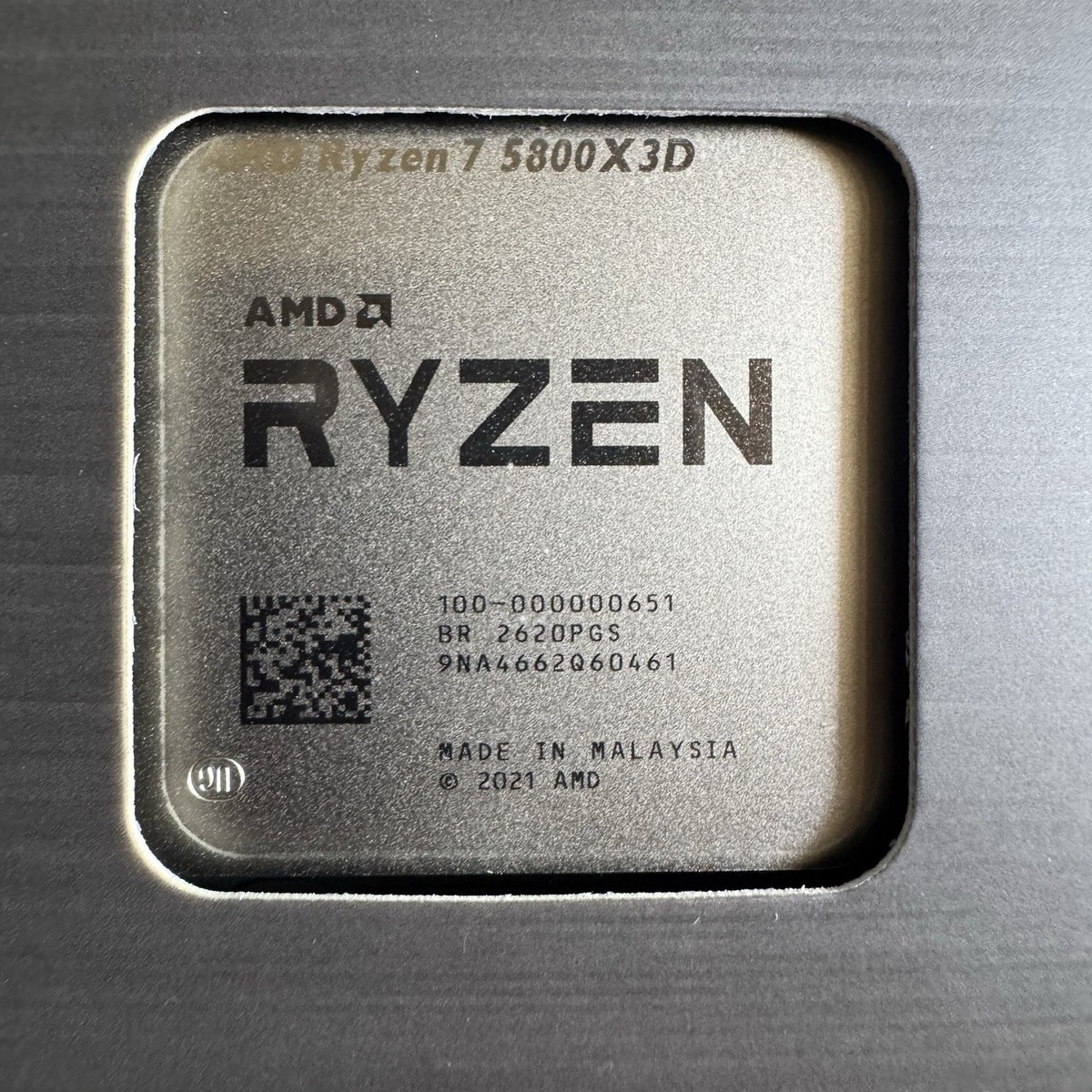 AMD Ryzen 7 5800X3D Processor (3.4 GHz, 8 Cores, Socket AM4) - 100