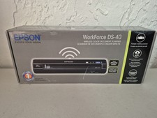 Brand New Epson WorkForce DS-40 Portable Compact Wireless Color Document Scanner