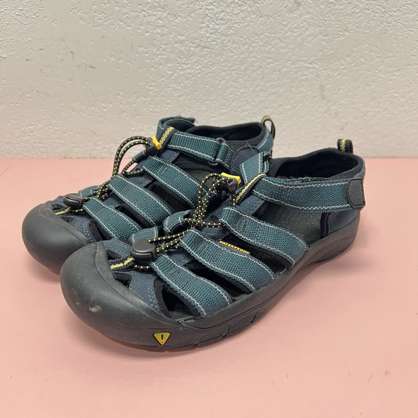 Sandali Keen Newport H2 blu scarpe da trekking acqua giovani taglia 6 donna 8 EU 39