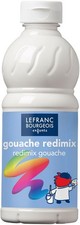 Gouache liquide Redimix pour enfants - Bouteille 500ml - Blanc
