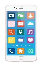 Paper Notebook that looks like a real cell phone (WHITE) free returns