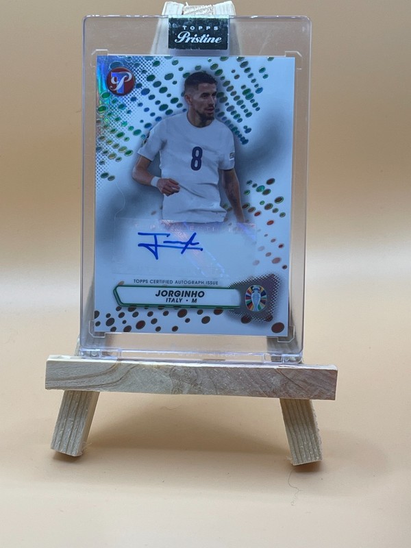 2023 Topps Pristine Road to UEFA Euro 2024 - Autographs Jorginho #PA-JO (AU)