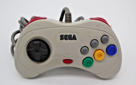 Sega Saturn White Console HST-3220 [Japan Import]Tested working