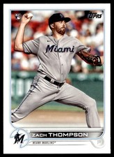 2022 Topps Zach Thompson Rookie Miami Marlins #227