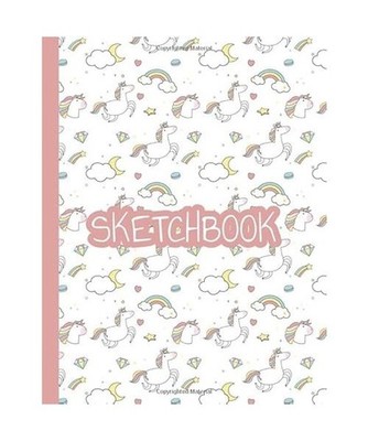 Sketchbook: Large Blank Paper for Drawing, Sketching and Doodling   120 Pages