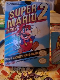 Jeu Super Mario Bros 2  Nes Nintendo boite complet notice  Originale FRA