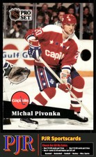 Michal Pivonka 1991-92 Pro Set #252 Washington Capitals