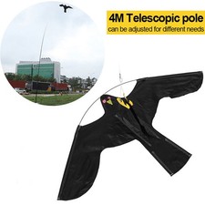 Bird Repeller Scarer Hawk Kite Crops Protecting with 4 M Telescopic Pole NEW