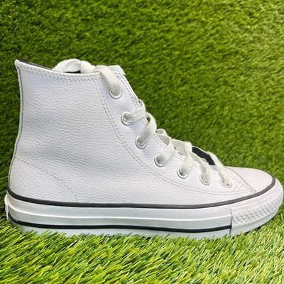 Converse Chuck Taylor All Star Pro Womens Size 7.5 White Athletic Shoes Sneakers