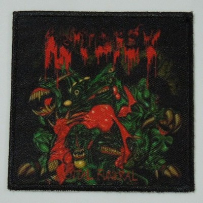 AUTOPSY Mental Funeral SMALL PATCH Printed Band Logo