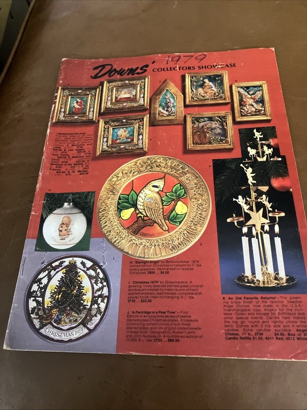 Down’s Collectors Showcase Vintage 1979 Catalog