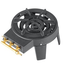 Cast Iron Gas Burner Ring Large Triple LPG Outdoor Wok Cooker Boiling Stove UK