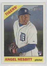 2015 Topps Heritage High Number Angel Nesbitt #508 12re
