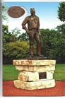 Laminated Card featuring Elongated Penny - JOHN WAYNE MUSEUM Winterset IA STATUE — photo 1