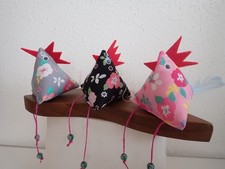 Deko Hühner ❤ Frühling Ostern Tilda Stil Landhaus Handarbeit 🌞