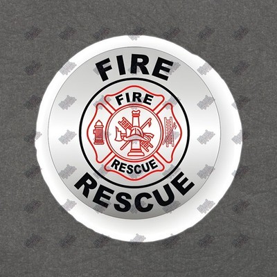 Fire Rescue Vinyl Sticker Decal Firefighter Emblem Durable Waterproof #468231
