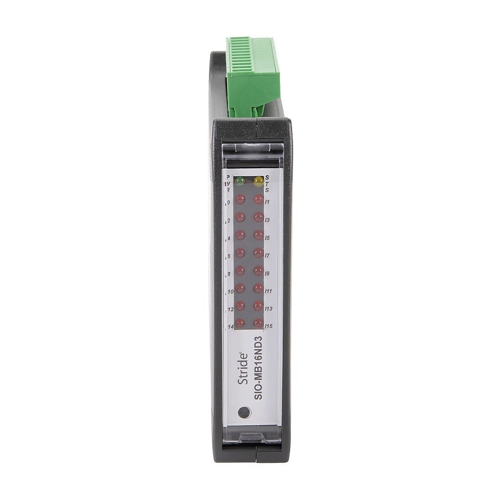 SIO-MB16ND3 STRIDE discrete input module, 16-point, 12-24 VDC