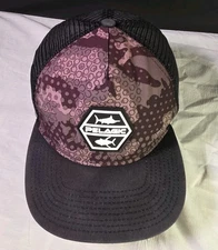 Pelagic Alpha Ambush Snapback Hat  Purple 