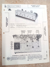 STROMBERG-CARLSON ASE-434 - Tube Stereo PreAmplifier - NOS SAMS PHOTOFACT 517/13