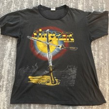 Stryper Live 1983 La Mirada CA Distressed Band Tee — listing 2