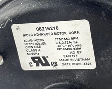 Nidec 08216216 FP10S40U-939H Motor 115/230V 2 Speed HP: 1/15,1/20,1/25 50/60Hz thumbnail 5