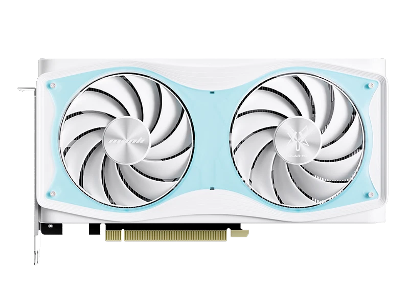 Manli Polar Fox GeForce RTX 5050 OC 8GB GDDR6 GPU Grafikkarte - Image 3 of 4