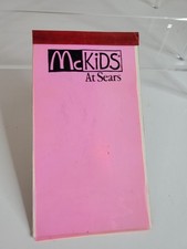 Vintage 1980s McKids at Sears Promotional Erasable Writing Slate Board