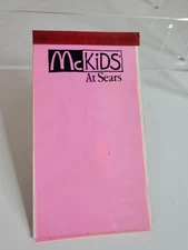 Vintage 1980s McKids at Sears Promotional Erasable Writing Slate Board