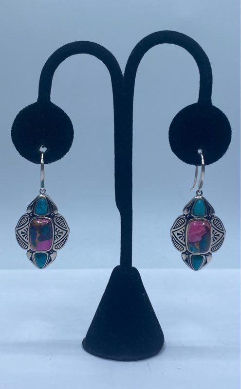 Sterling Silver Assorted Ring/Earring Jewelry Bun… - image 5