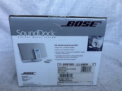 スピーカー・ウーファー BOSE SoundDock DIGITAL MUSIC SYSTEM Bose® SoundDock® Portable digital music system for iPod® and