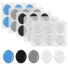 30 Pcs Professional Drum Silencer Pads - Gel-Based 30 pieces of mixed color