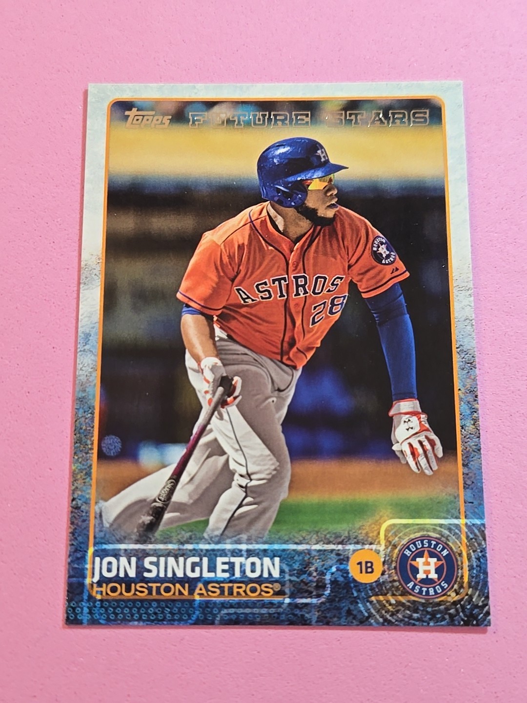 2015 Jon Singleton Topps #358 Future Stars 