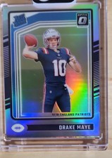 2024 Panini Donruss Optic - Rated Rookie Drake Maye #229 Holo Prizm (RC)