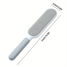 Double-Sided Pet Hair Removal Brush - 1Pc Reusable Lint Brush - Manual Electrost