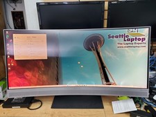 Envy 34 Curved Monitor With Minor LED Light Problems See Pictures