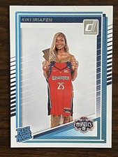 2025 Donruss WNBA Kiki Iriafen Rated Rookie (RC) Washington Mystics