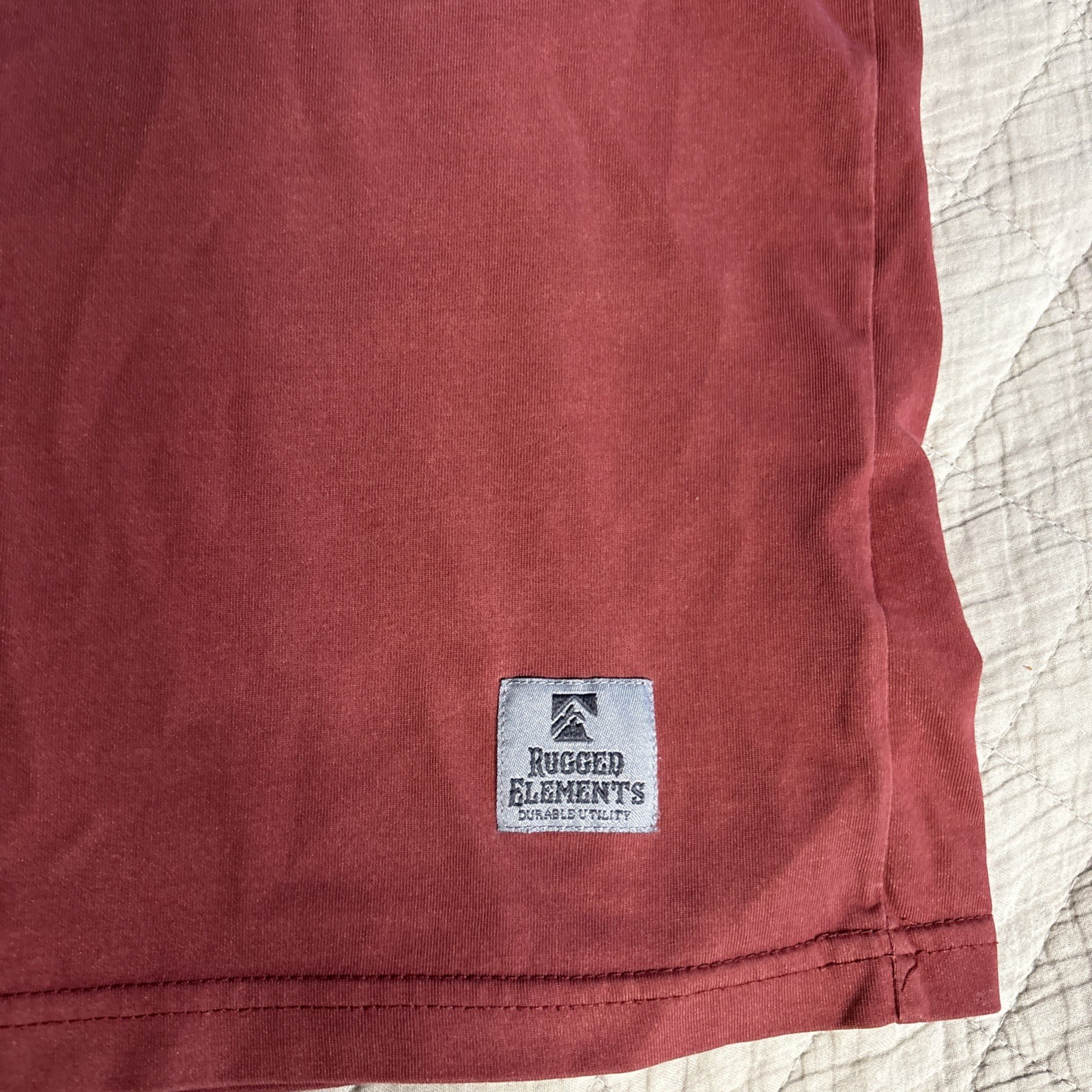 Rugged Elements Durable Utility Men’s Red Tshirt … - image 3