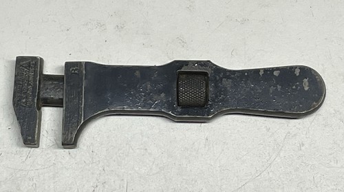 The Billings & Spencer Co Hartford Conn USA Adjustable Steel Wrench Spanner ~ 5”