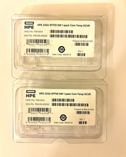 Lot of 2 HPE 32Gb SFP28 SW Transceiver Modules P9H30A P9H30-63002