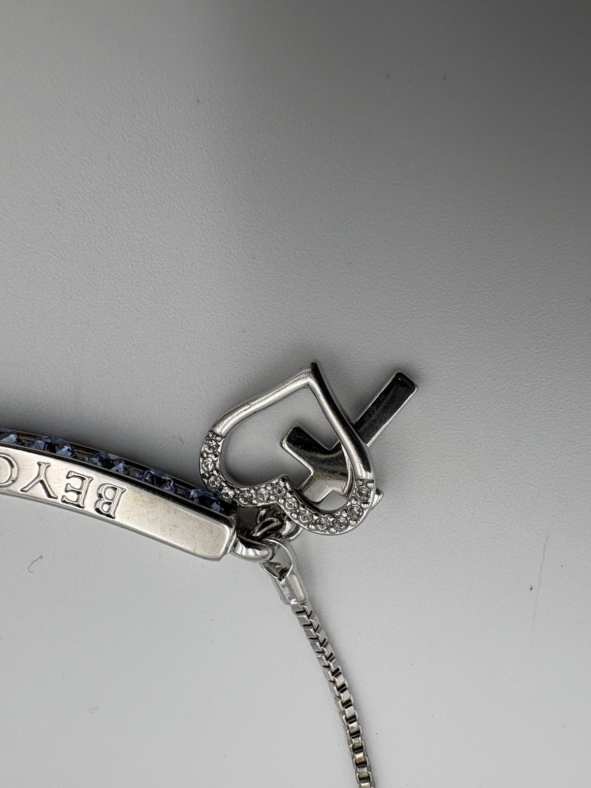 Beyond Blessed Silver Tone Adjustable Bracelet Bl… - image 3