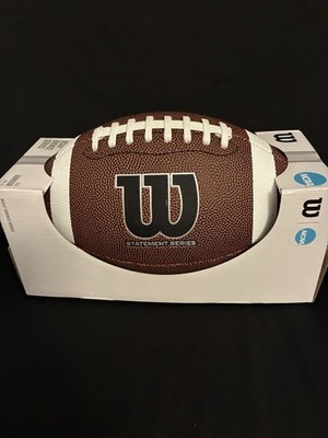 Wilson F1780 GST Composite Game Football - Brown