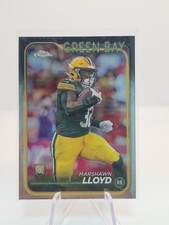 Marshawn Lloyd 2024 Topps Chrome Rookie Card #251 Green Bay Packers RC